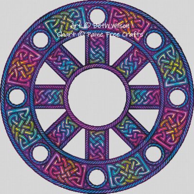 (image for) Celtic Knotwork Wheel
